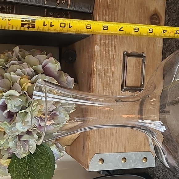 Vintage MCM Glass Wine Decanter Bottle - Picture 6 of 9